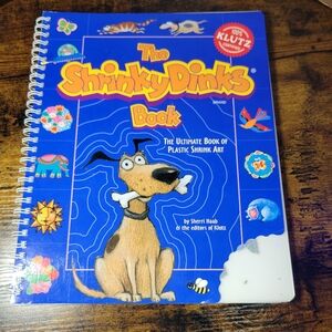 The Shrinky Dinks Book - Blue Spiral-Bound Craft Book